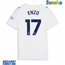 Manchester City Enzo Fernandez #17 Rezervni Dres za Ženska 2026-27 Kratak Rukav
